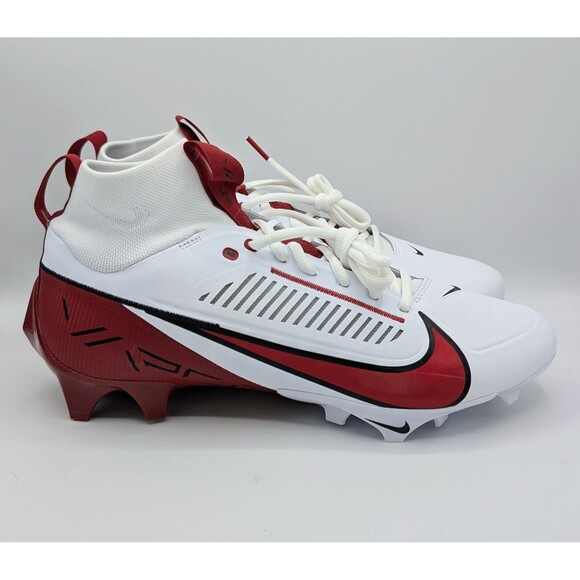 Nike Vapor Edge Pro 360 2 TB Football Cleats Crimson Red FN7759-111 Size 11.5 - Picture 2 of 7